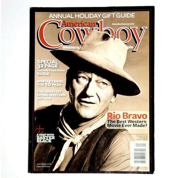 John Wayne All American Actor Cowboy Magazine Lot of 3 Westerns Hollywood EUC! - Picture 8 of 12